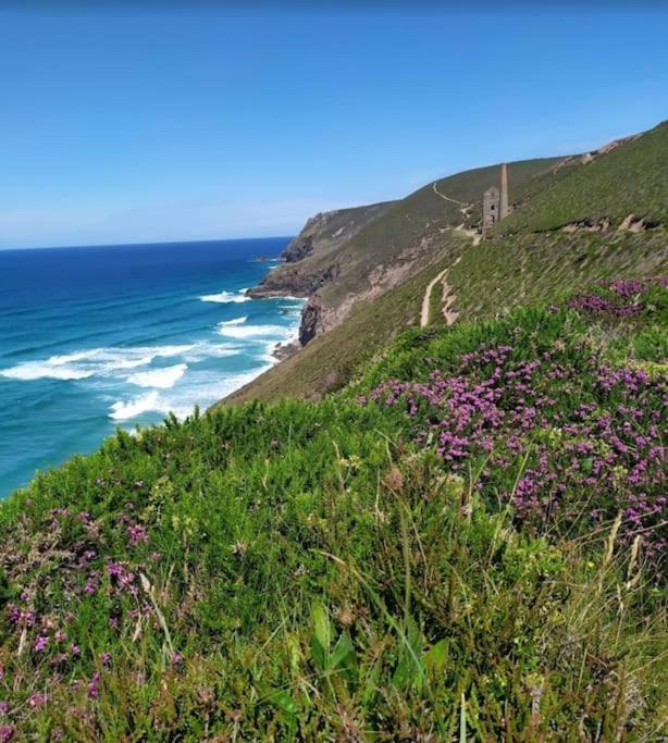 Newly Renovated Characterful Cottage, Wheal Rose Scorrier Kültér fotó