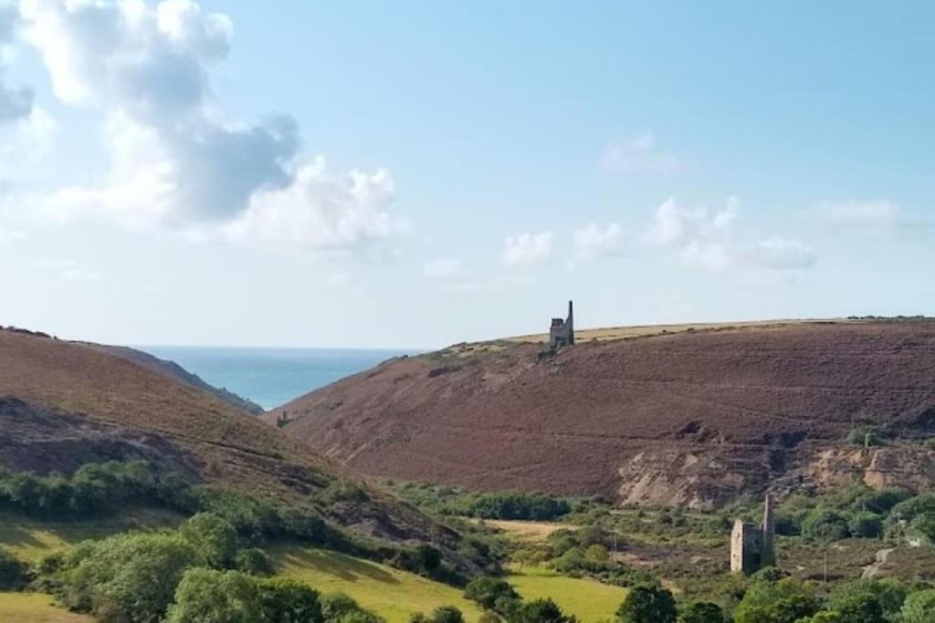 Newly Renovated Characterful Cottage, Wheal Rose Scorrier Kültér fotó